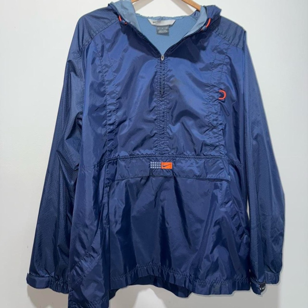 Nike Blue Windbreaker Jacket